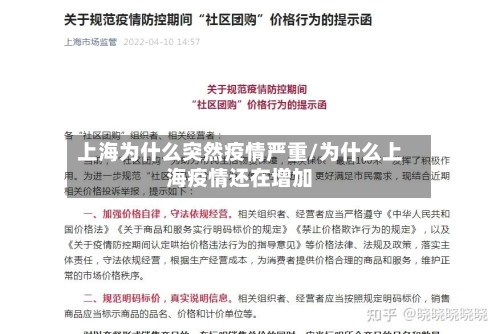 上海为什么突然疫情严重/为什么上海疫情还在增加-第2张图片