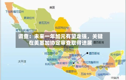 调查：未来一年加元有望走强，关键在美墨加协定审查取得进展